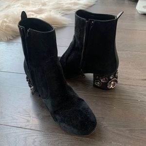 Coach Tea Rose Boots